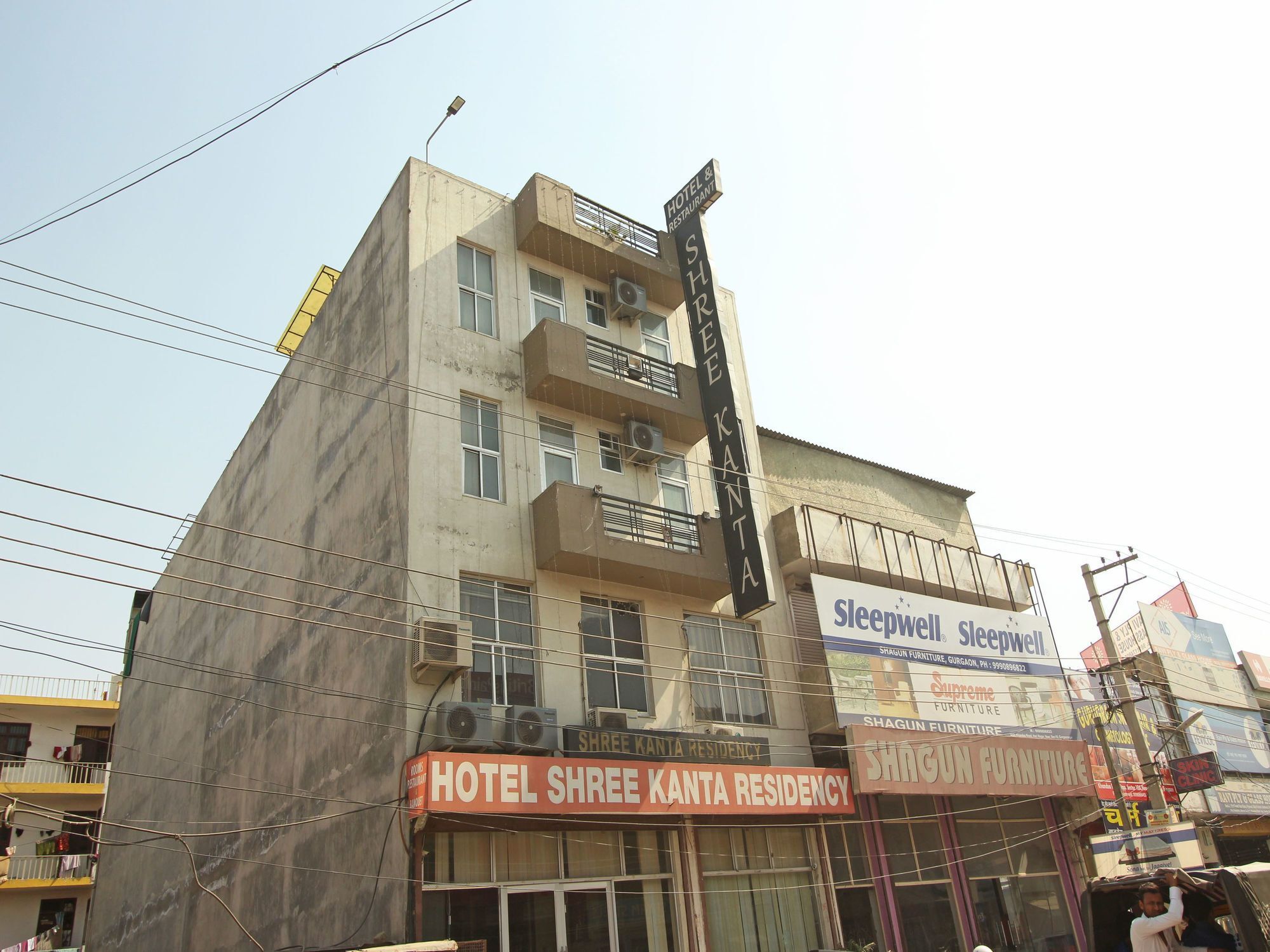 Oyo 576 Hotel Shree Kanta Residency Gurgaon Exterior foto